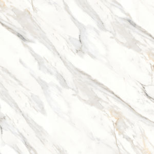 Magnifica Era Luxury 24" x 48" Satin Porcelain Field Tile in Calacatta Borghini