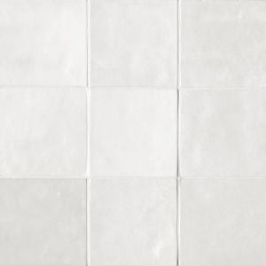 Cloé 5" x 5" Ceramic Tile in Creme